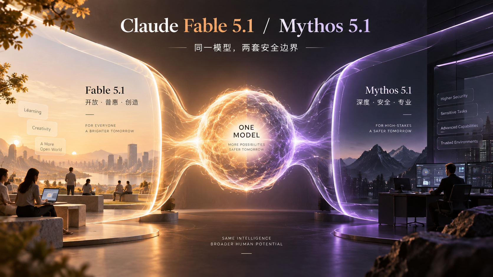Claude Fable 5.1 与 Mythos 5.1：同一个模型、两套安全边界，Anthropic 开始分层开放前沿能力封面