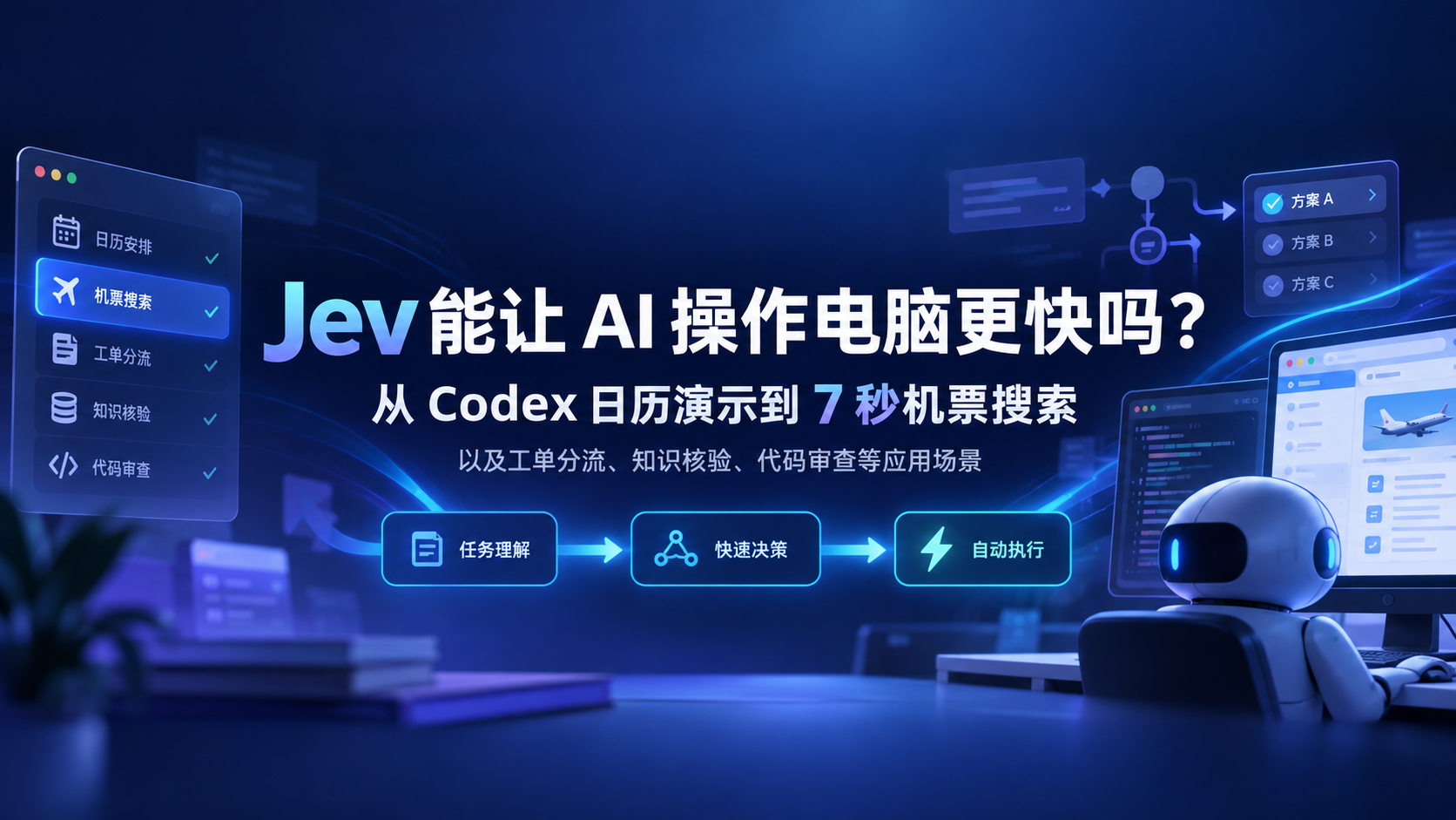 Jev 为什么快？它不是更会聊天，而是换了一种做题方式封面