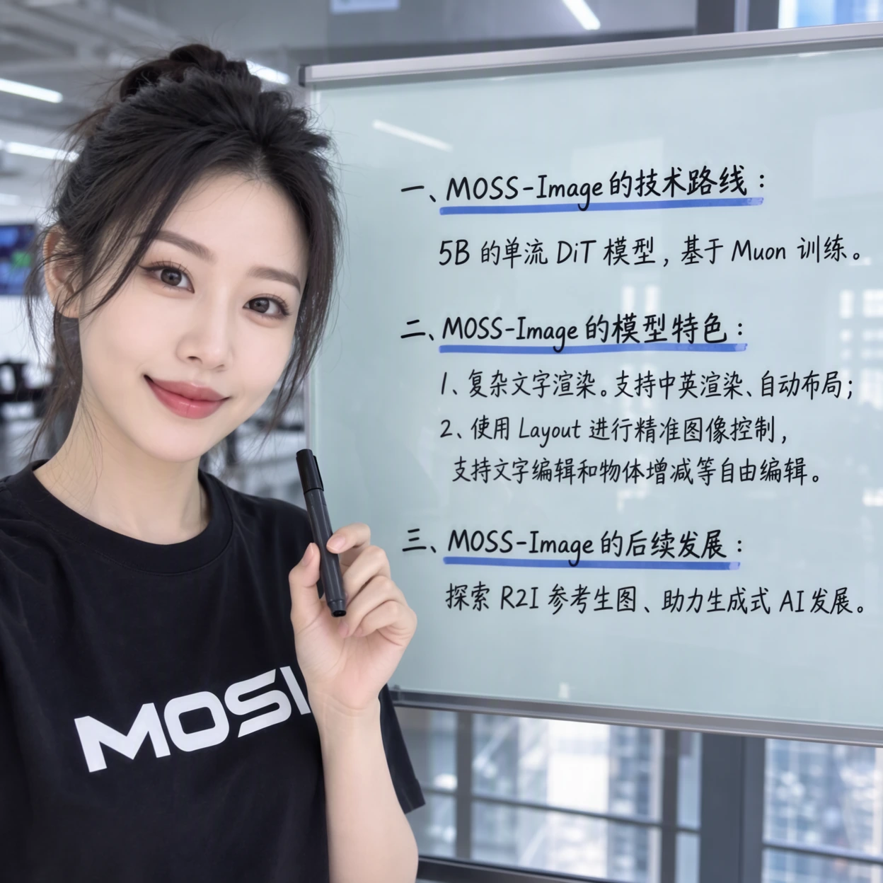 MOSS-Image-SFT官方中文白板生成样例